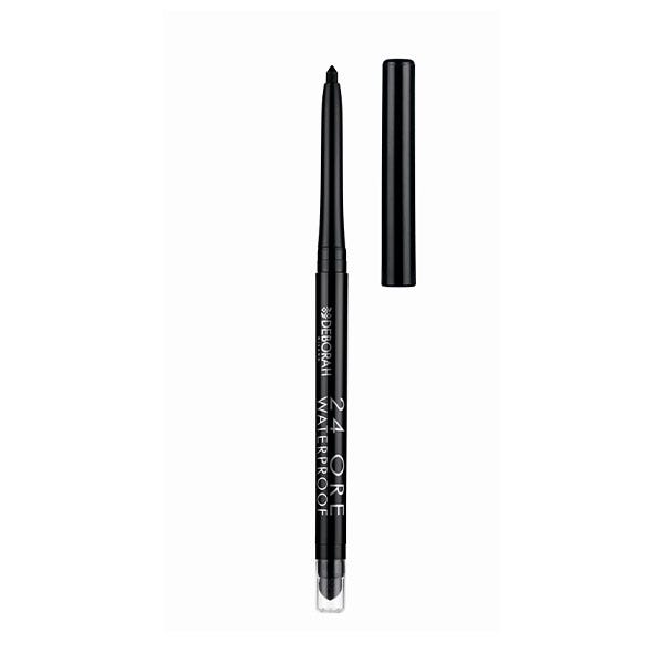 Deborah Milano 24Ore Waterproof Perfilador De Ojos 1 Black