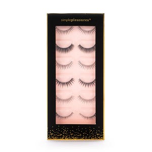 Simple Pleasure 6 Pairs Of Luxe Eyelashes