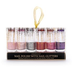 Simple Pleasure Nail Polish With Nail Glitter
