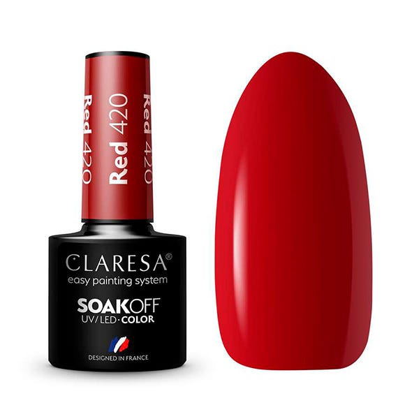 Claresa Esmalte Semipermanente Rojo 420 5 ml