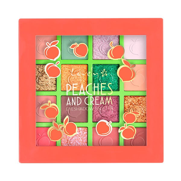 lovely Eyeshadow Palette peaches and cream