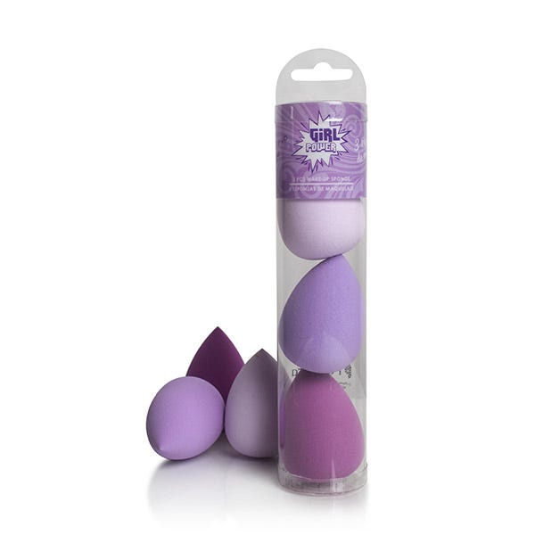 Set 3 Blenders Violeta POWER GIRL Set esponjas maquillaje precio Set 3 Blenders Violeta POWER GIRL Set esponjas maquillaje precio