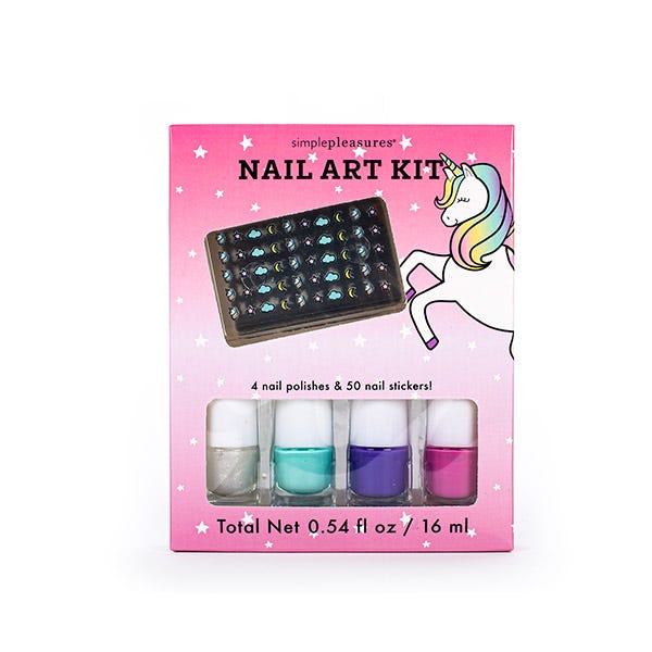 Set Stickers De Uñas Unicorn