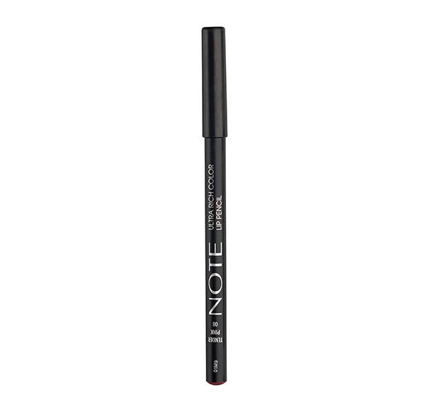 Note Cosmetique Ultra Rich Color Lip Pencil 08