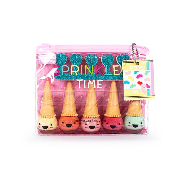Kids Transitional Ice Cream Nail Set