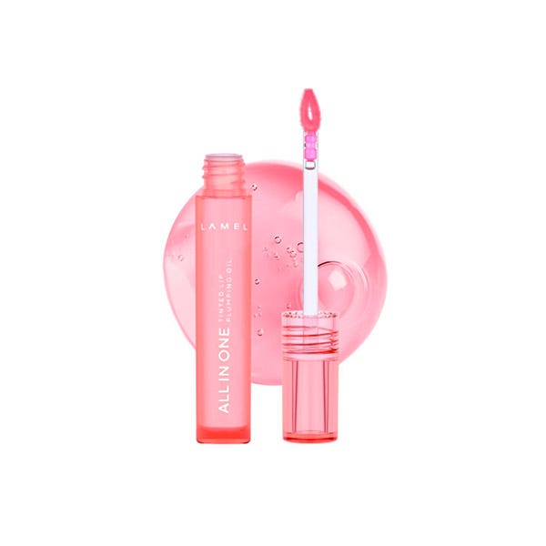 Lamel Professional Make Up All In One Lip Tinted Plumping Oil 404