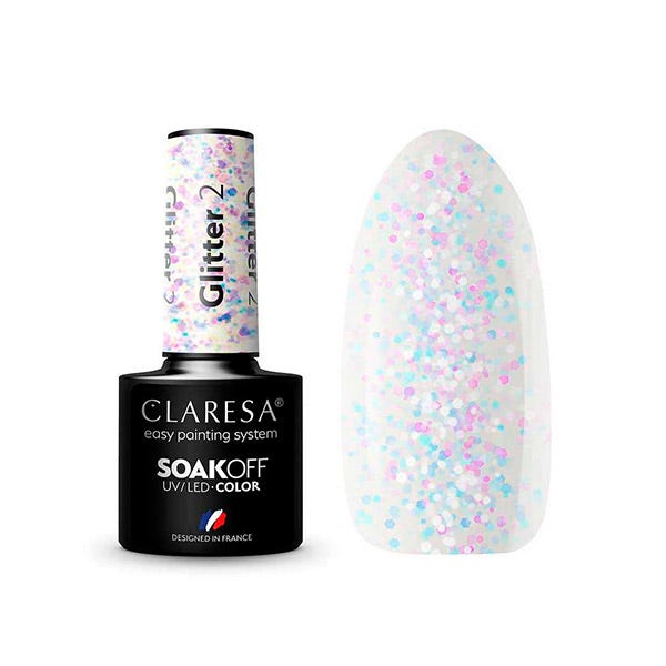 Claresa Esmalte Glitter 02