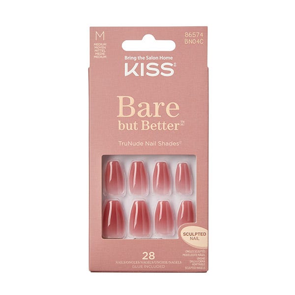 Kiss Bare But Better Nude Medium Coffin