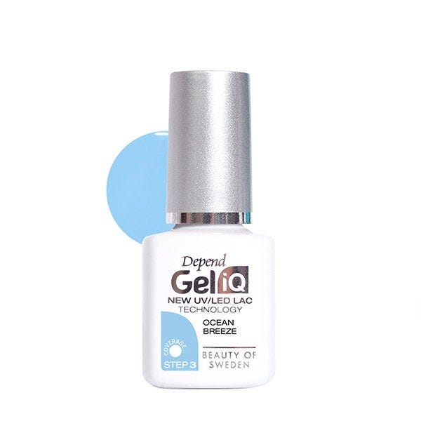 Gel Iq Esmalte New Uv/Led Lac Technology Ocean Breeze