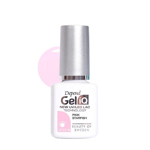 Gel Iq Esmalte New Uv/Led Lac Technology Pink Starfish
