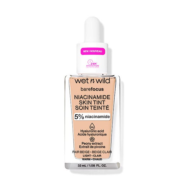 WET n WILD Bare Focus Niacinamide Skin Tint Fair Beige
