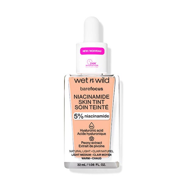 WET n WILD Bare Focus Niacinamide Skin Tint Light