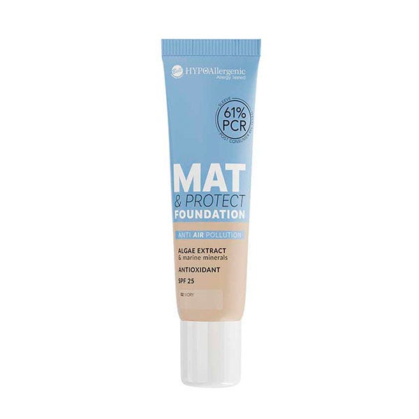 Bell Hypoallergenic Mat & Protect Foundation Spf 26 02 Ivory