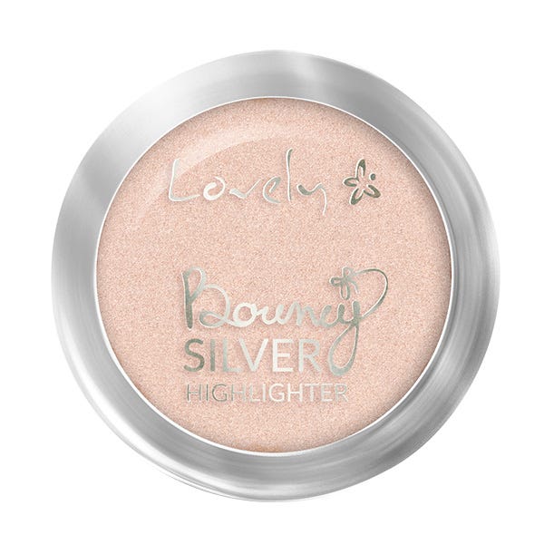 lovely Bouncy Highlighter Silver