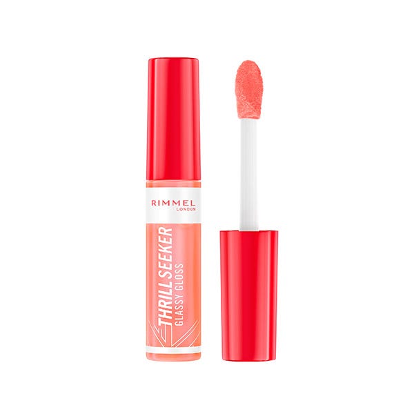Rimmel London Thrill Seeker Glassy Gloss Peachy Vibes