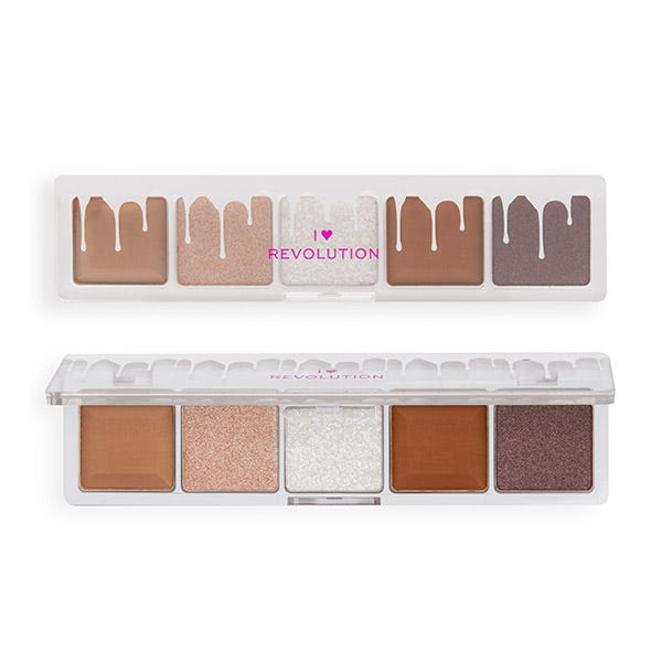 I Heart Revolution Mini Chocolate Shadow Palette White Vanilla Cream