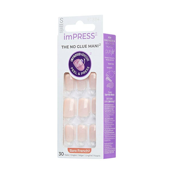 Kiss Impress Color French Bare French Short