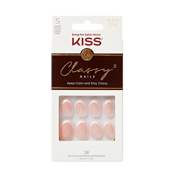 Kiss Classy Nails Short Squoval