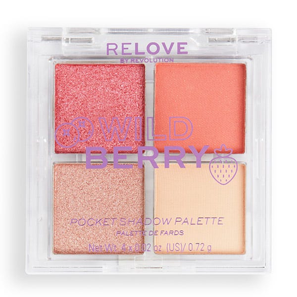 Relove Pocket Shadow Palette Wild Berry