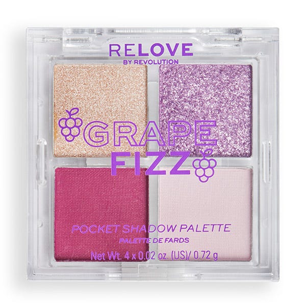 Relove Pocket Shadow Palette Grape Fizz