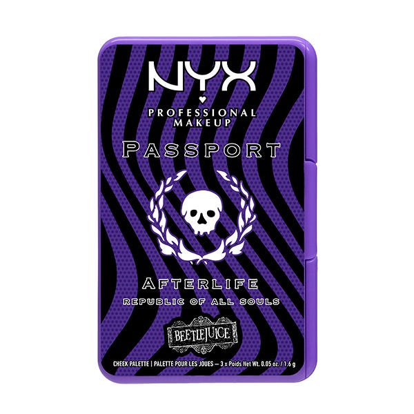 Beetlejuice Passport Cheek Palette