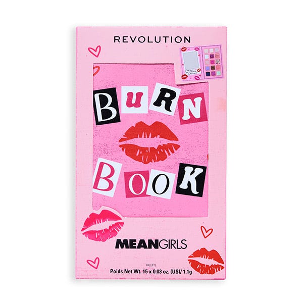 Mean Girls Burn Book Palette