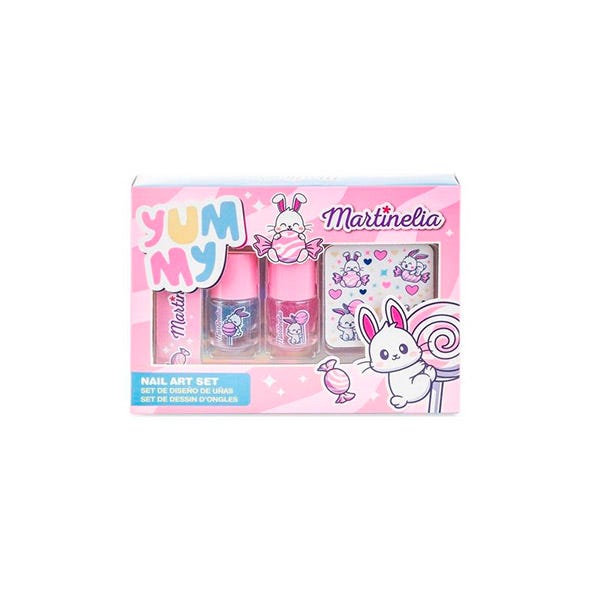 Yummy Nail Set 2 Nail Polish + Nail File + Sticker