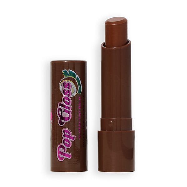 I Heart Revolution Pop Gloss Balm Coconut Brown