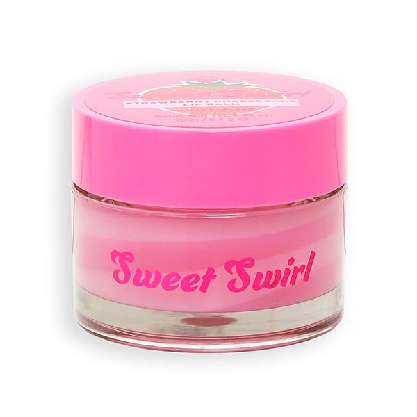 I Heart Revolution Sweet Swirl Lip Balm Strawberry Cheesecake