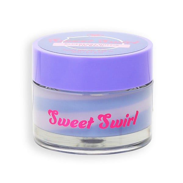I Heart Revolution Sweet Swirl Lip Balm Blueberry Muffin