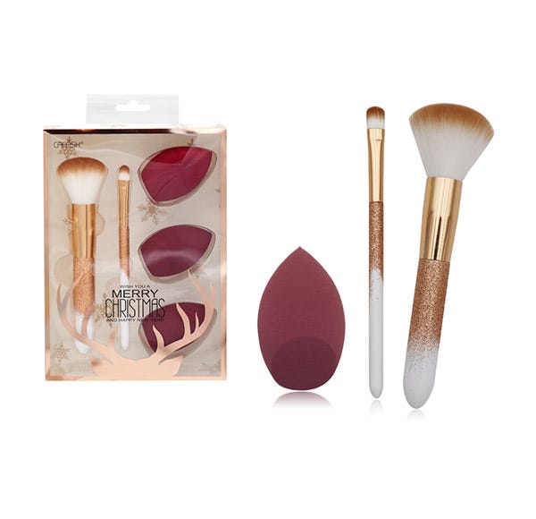 Set 2 Brochas Y 3 Esponjas