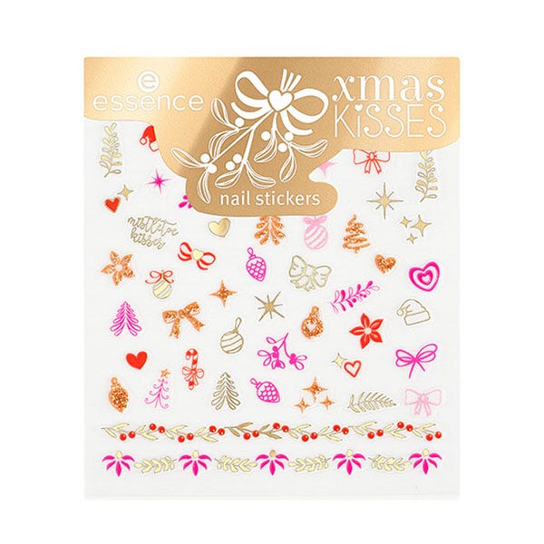 Xmas Kisses Pegatinas Uñas