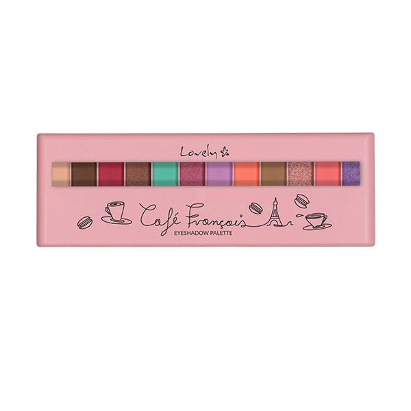 lovely Eyeshadow Palette Café français