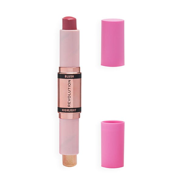 Revolution Blush & Highlight Mauve glow
