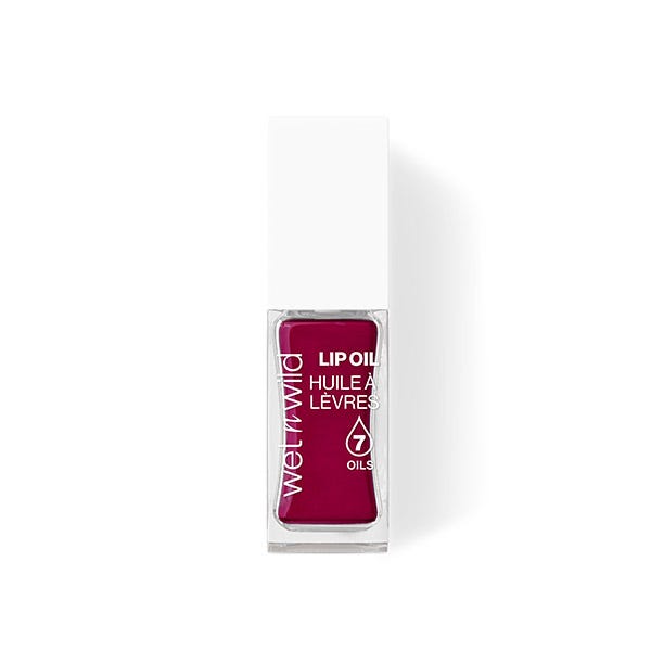WET n WILD Lip Oil Huile À Lèvres Merlot glass