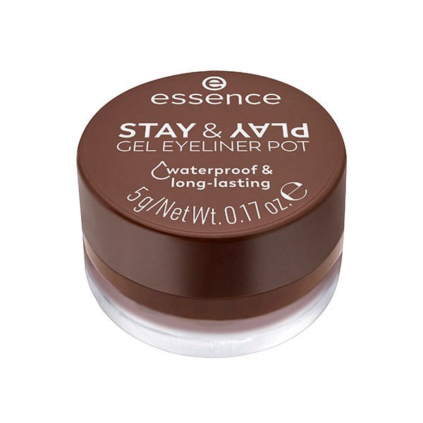 Essence Stay & Play Gel Eyeliner Pot 02 Brown