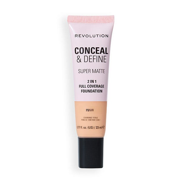 Revolution Conceal & Define Full Coverage Foundation F5NW