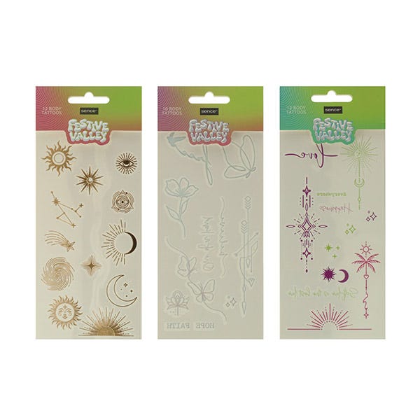 Body Tattoos Festive Valley