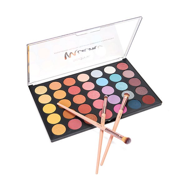 Miami Eyeshadow Palette & Brushes