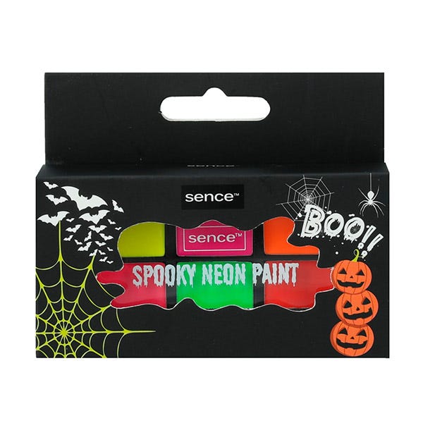Spooky Neon Paint Palette