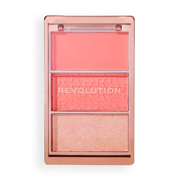 Revolution Blush Icon Palette Authentic Peach
