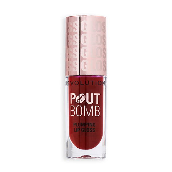 Revolution Pout Bomb Plumping Lipgloss Jelly Berry Mauve