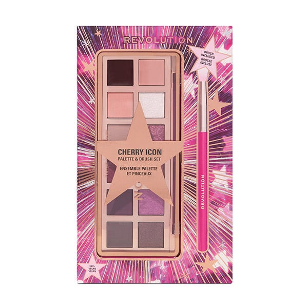 Cherie Icon Eye Shadow Palette And Brush Set