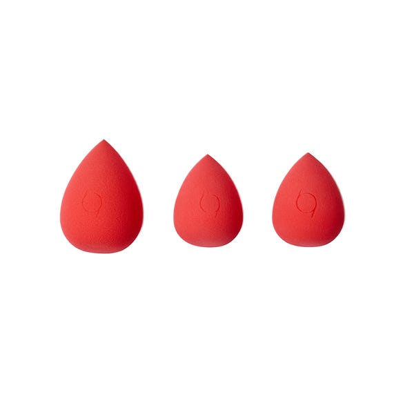 Set 3 Esponjas Rojas