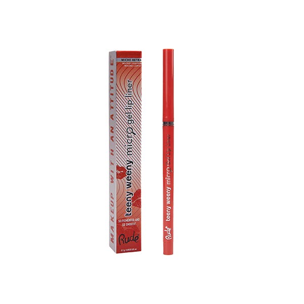 Rude Teeny Weeny Micro Gel Lip Liner Seeing Red