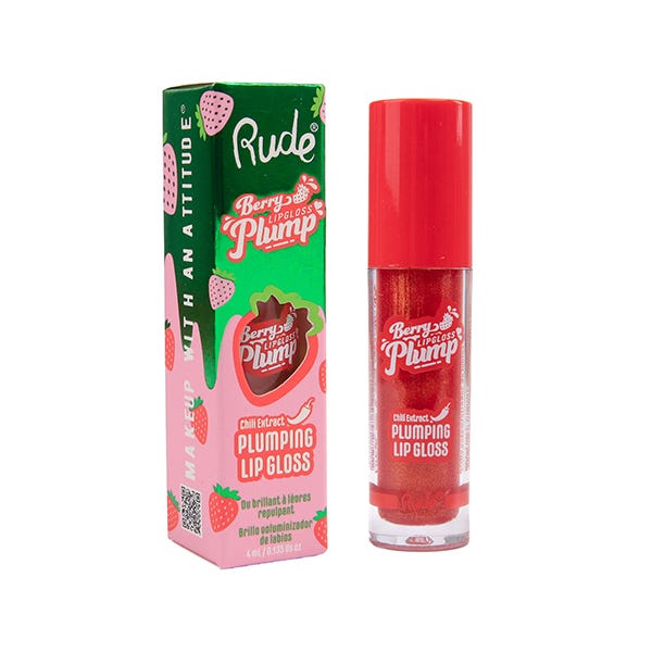 Rude Berry Plump Lip Gloss Cherry Bomb