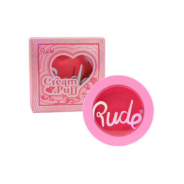 Rude Cream Puff Natural Blush Cake Pop