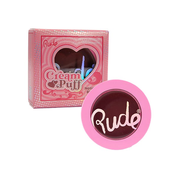 Rude Cream Puff Natural Blush Red Velvet