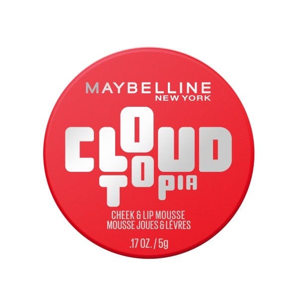 Maybelline New York Cloudtopia Cheek & Lip Mousse 03 Divine Crimson
