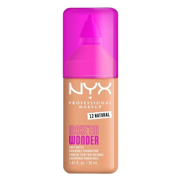 NYX Professional Make Up Make'em Wonder Foundation 12 Natural